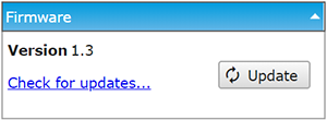 Firmware Panel