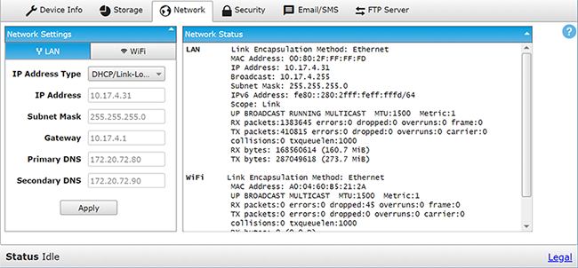 Network tab